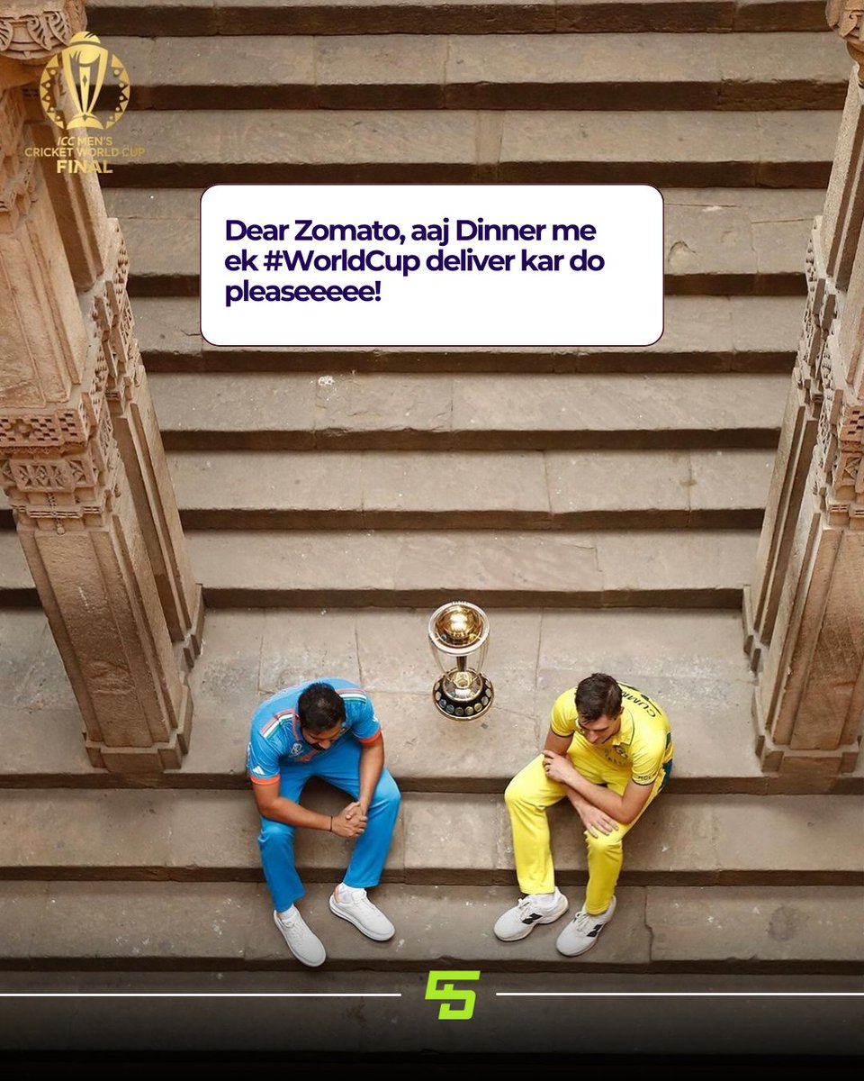 sb_payperday's tweet photo. Please @zomato Please!!!! #INDvsAUSfinal #NarendraModiStadium  #CWC23Final https://t.co/NS5sMdxdyn