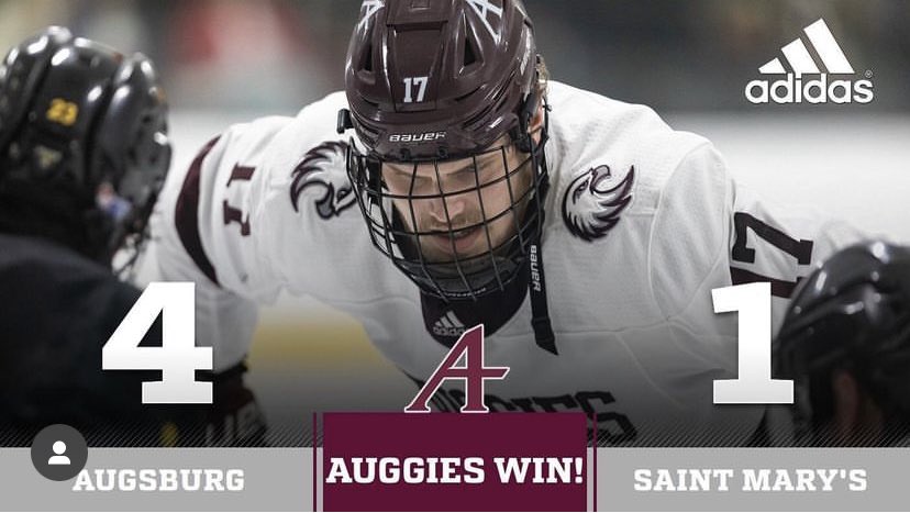 Augsburg Men's Hockey tweet media