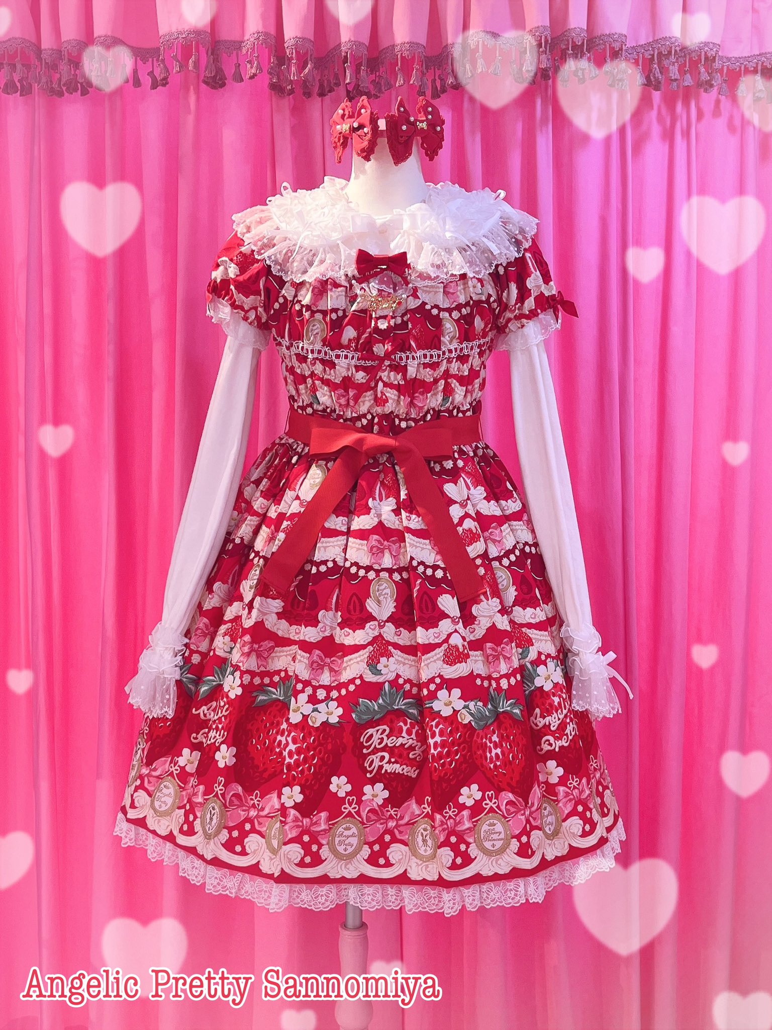 Angelic Pretty☆Melty Berry Princessワンピース