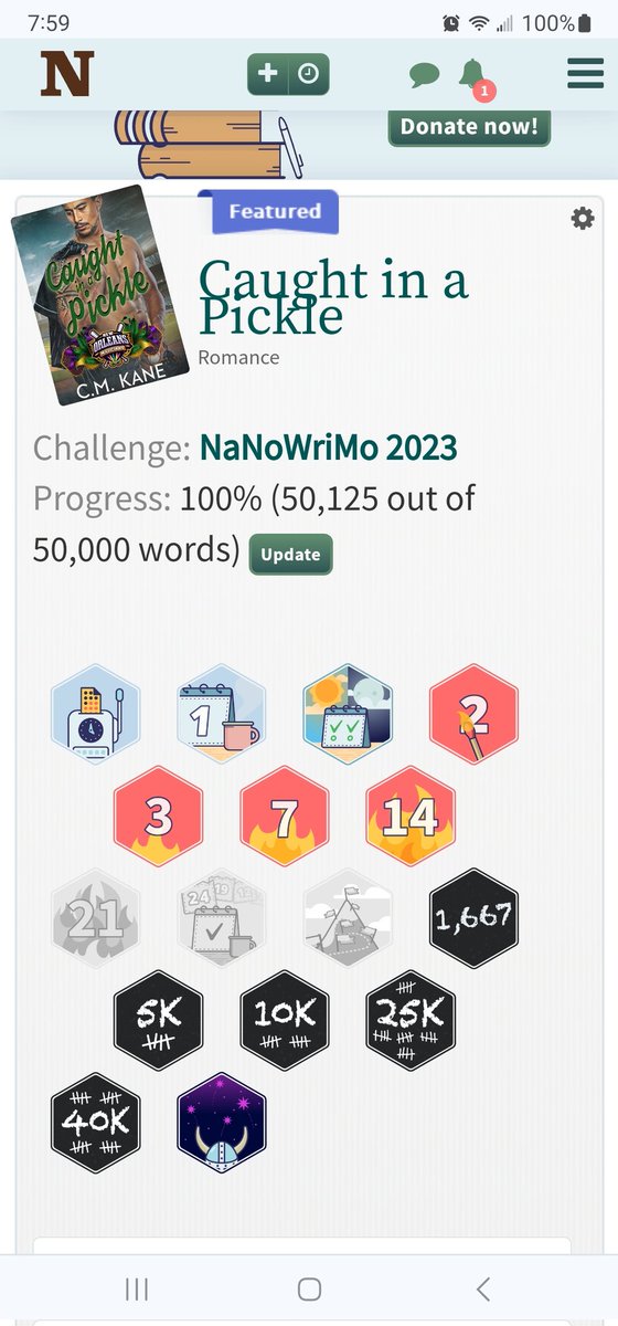 Author CM Kane tweet media