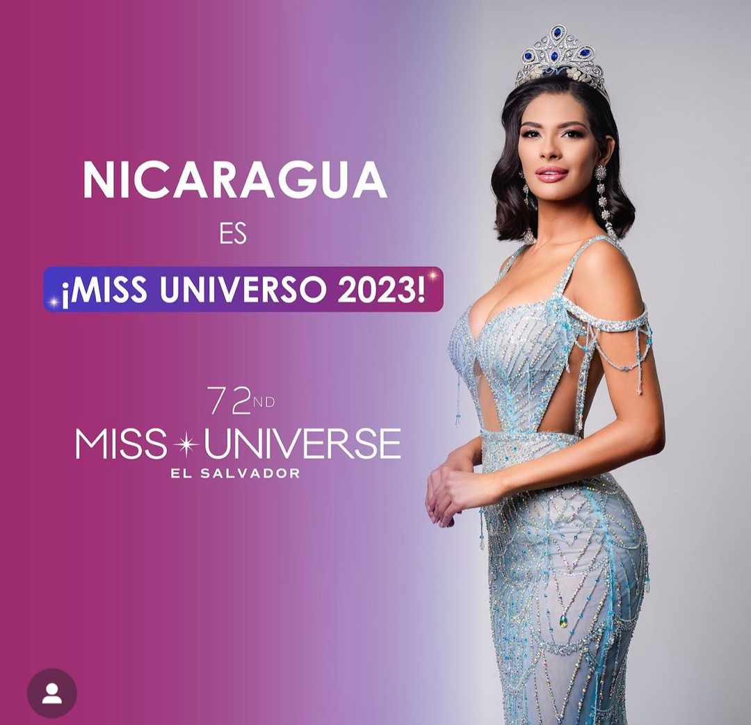 AdelanteSiempr_'s tweet photo. #Nicaragua 🇳🇮 hace historia al coronarse👑👸🏻 en Miss Universo 2023. 

Viva Nicaragua.✨ https://t.co/SXps6kosRz