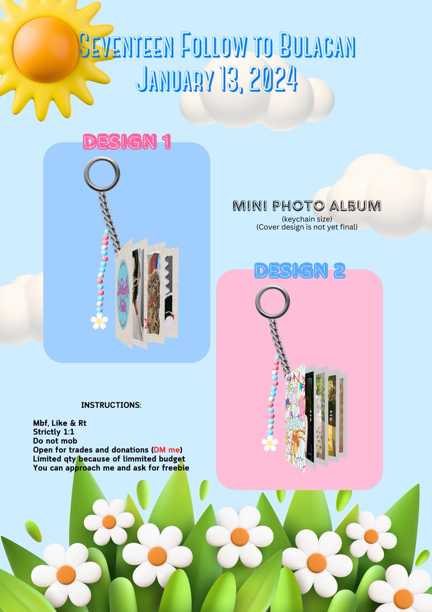 GYUnerous's tweet photo. #FOLLOW_TO_BULACAN
hello filo carats! 💎 i'll be giving away freebies on follow to bulacan day 1

where: philippines sports stadium 
when: january 13, 2024
time &amp; loc: tba

dm for trades &amp; donations 
mobbing = no freebie
show proof on d-day https://t.co/TnwFX8kEWW