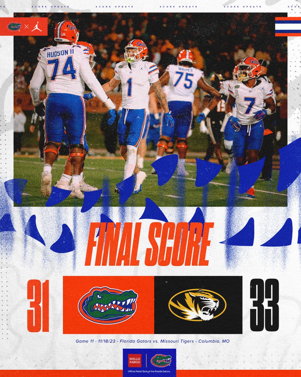 Fought 'til the end. #GoGators🐊

Presented by <a href="/WellsFargo/">Wells Fargo</a>
