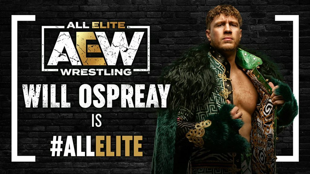 WillOspreay's tweet image. All Elite, Bruv.