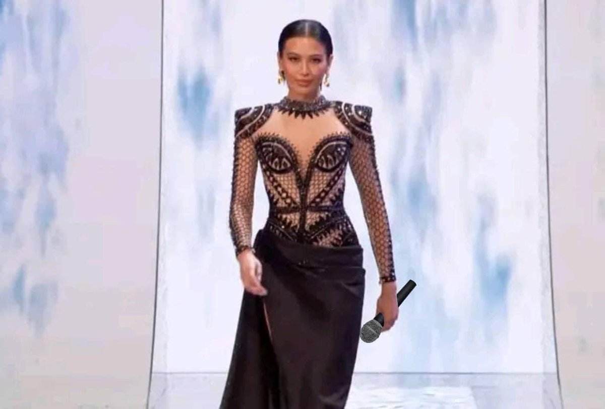 oh_keithh's tweet photo. Anak, itabi mo! Ako na! @michellemdee #MissUniverse2023 https://t.co/yi74et7aH0