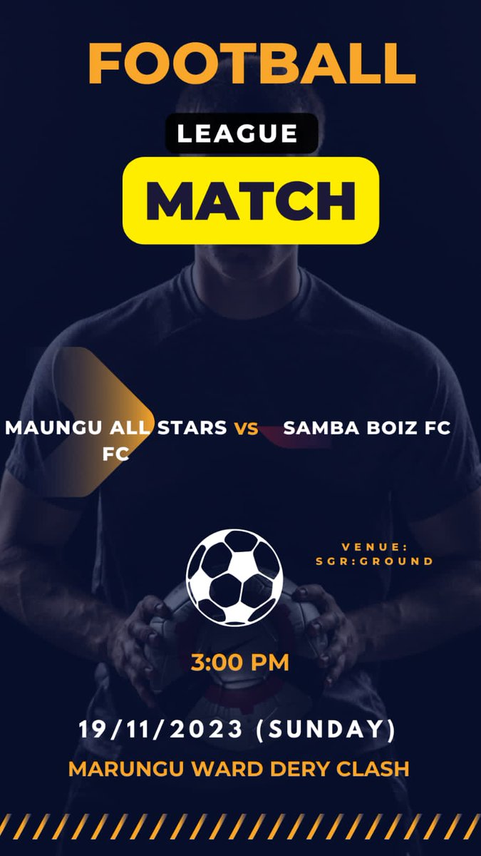 boiz_fc's tweet photo. FKF COUNTY LEAGUE
*The #MARUNGU WARD DERBY, for our supporters, it is the most important game in the season. Always a few days before the game, the people create that atmosphere that is special to them...Last match of the SEASON!  #DON'T MISS THIS CLASH 🥳⚽🔥* https://t.co/yV75cpzWvV