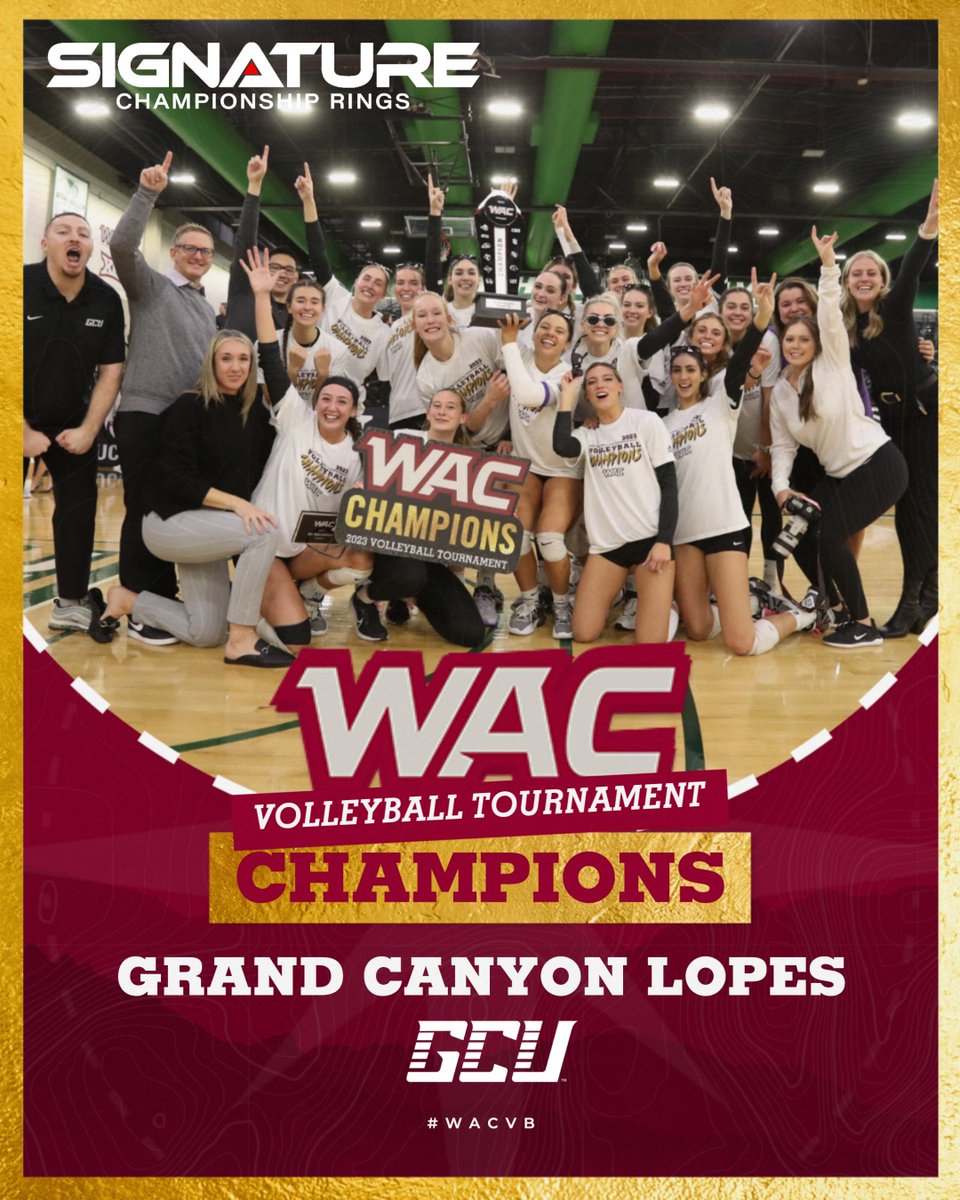 🏆 2023 VOLLEYBALL CHAMPIONS!

Congrats <a href="/GCU_WVolleyball/">GCU Women’s Volleyball</a>!
#WACvb