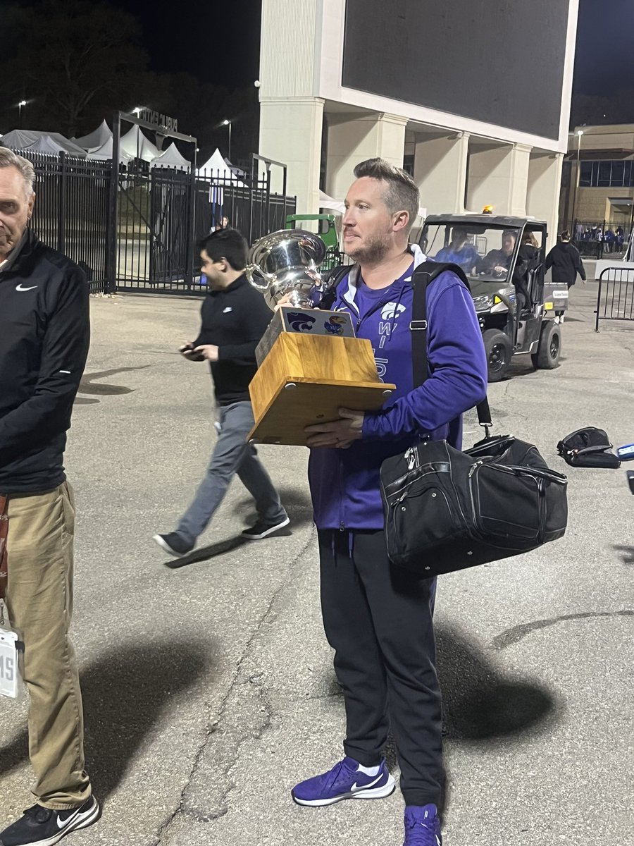 Just a man and his trophy