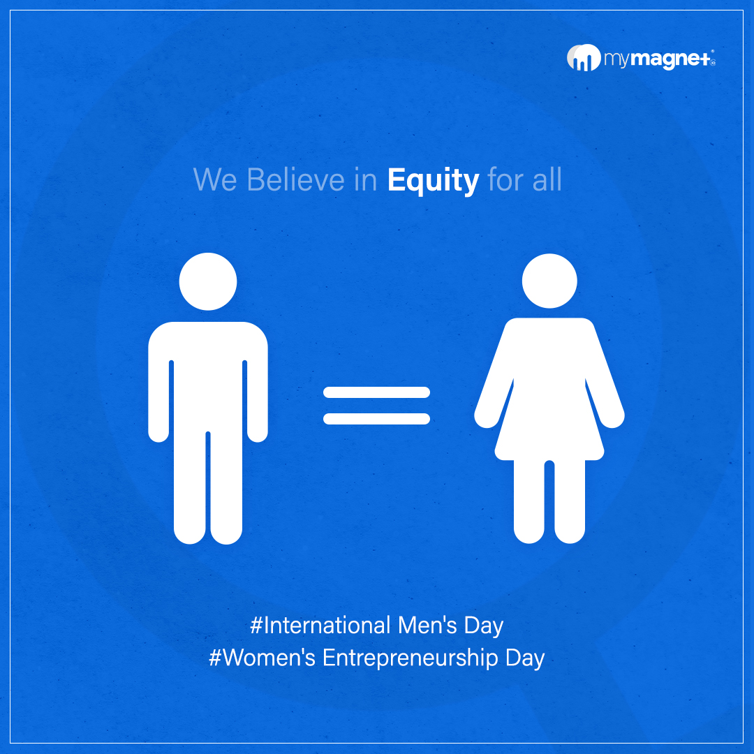 Become a part of mymagnet's commitment to cultivating an environment where everyone, regardless of gender, flourishes and achieves success.

#EquityMatters #TogetherWeGrow #InternationalMensDay #WomenEmpowerment #realestate #mymagnet