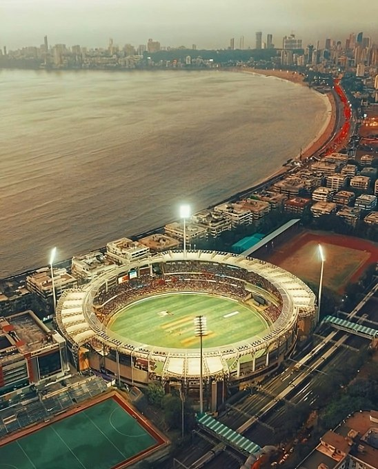 10 Incredibly Beautiful Stadiums in Bharat🇮🇳 #INDvsAUSfinal 1. Wankhede Stadium, Mumbai