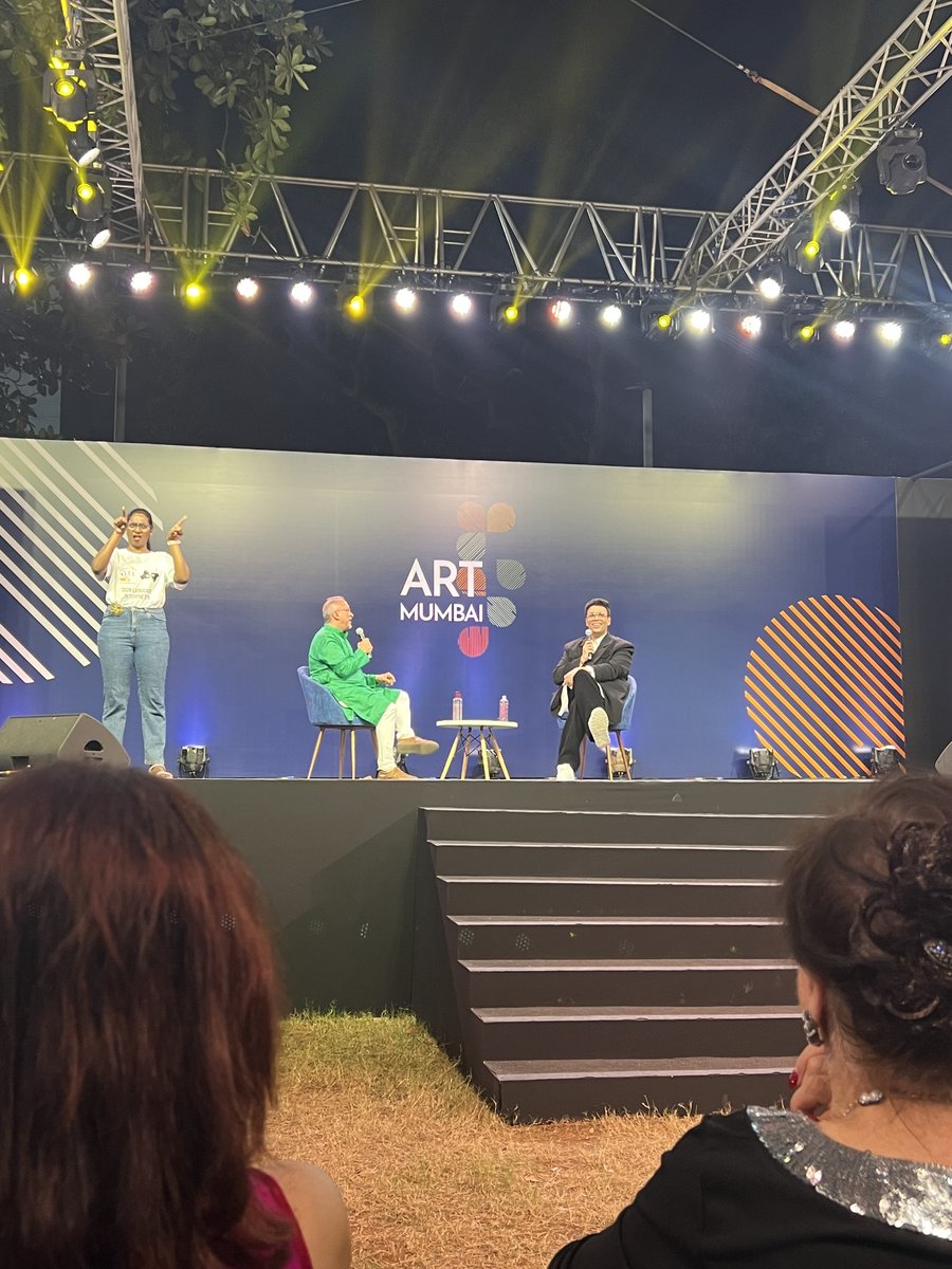 'Cinema has always imbibed the times we live in; it absorbs like a sponge.' Touche, Karan Johar — who has written, directed, and produced some of the most iconic Bollywood films of the last quarter century. A pleasure to hear his insightful (and comedic) takes on art and cinema!