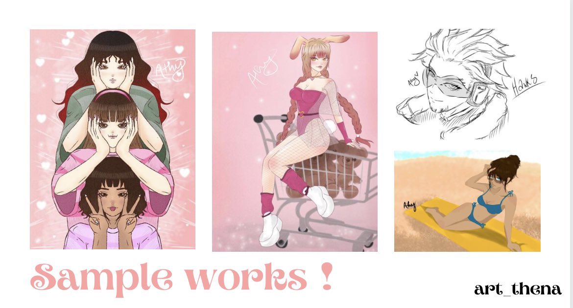 damnuwu's tweet photo. 🍒ACCEPTING COMMISSIONS ! 🍒

— rates may change depending on the details/poses.
— 🚫 elderly, complicated poses, too nsfw, furry, mecha, too detailed clothing/background
— ✅ anime, chibi, icon, emotes, character sheets
.
.
#art #Vtuber #ArtistOnTwitter #artmoots #artshare https://t.co/vfNKSFXwJY