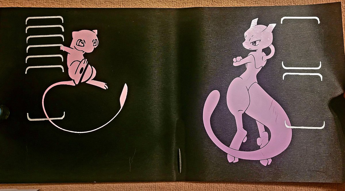 Ang6and7s's tweet photo. Making pokemon mats https://t.co/oqAXu8l6Z4