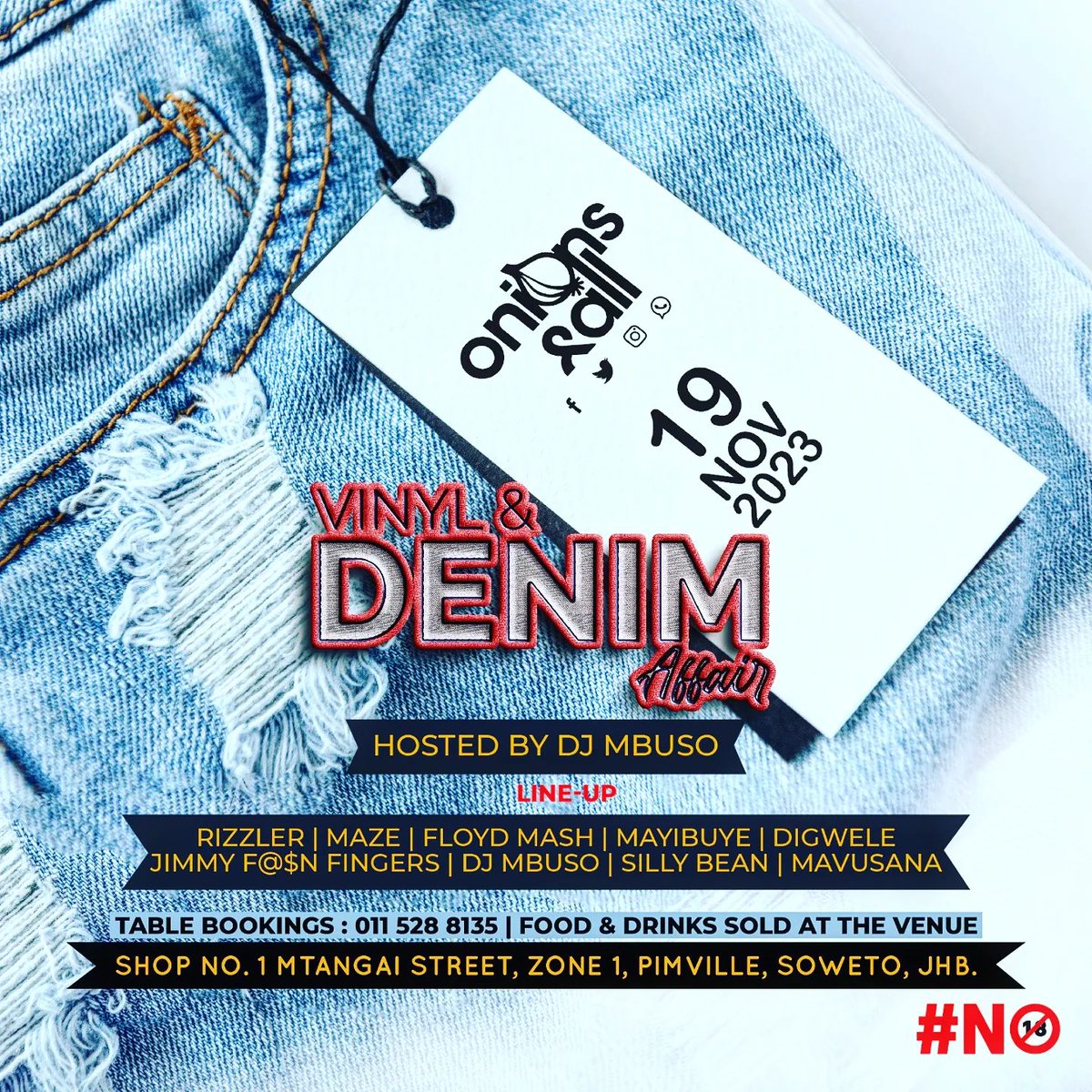 thokoza_rizzler's tweet photo. Let's move to the grooveβΌοΈ
We start at 12pm....
π @onionsandall
#expensivestuff #wegotmusic #itsourthing https://t.co/R9Q0fBaNwT