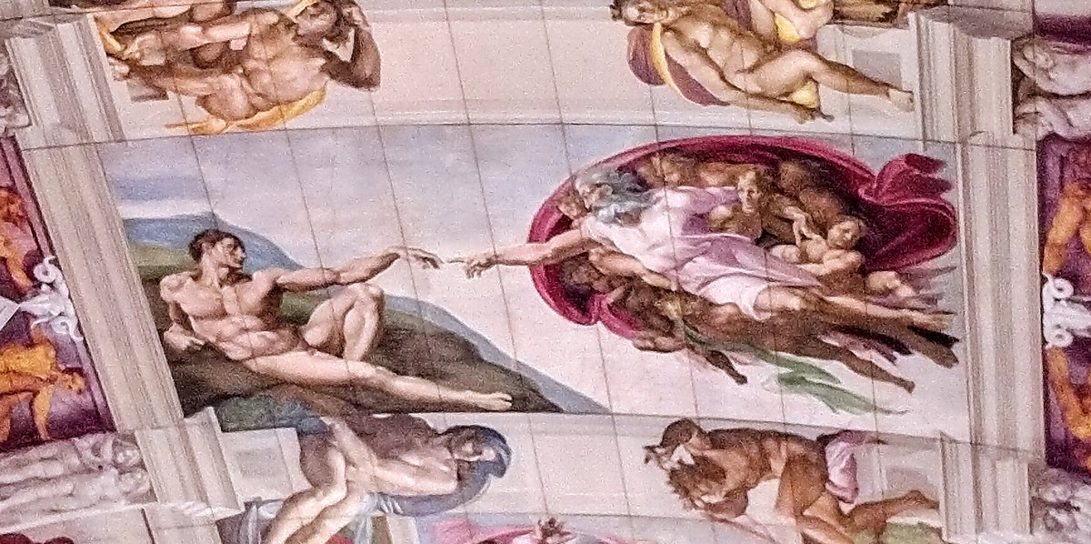 荘厳な天井画、その中にある「アダムの創造｣

《ＧｏｔＧVol.3》のあのシーンが思い浮かぶＭＣＵ脳😅

#大塚美術館
#GotGVol3