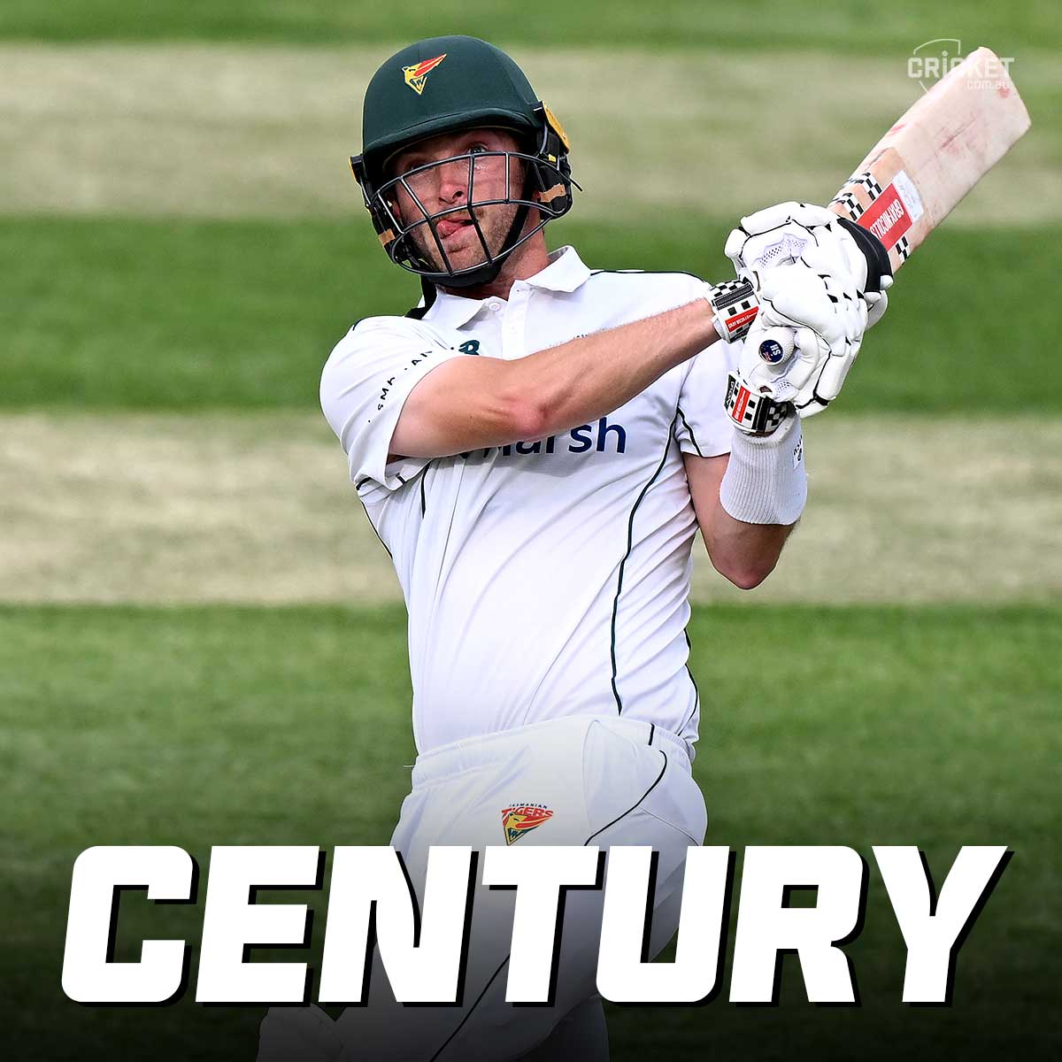 A maiden first-class ton for Brad Hope! And it's Tassie's third centurion for the innings, taking control against NSW #SheffieldShield 

LIVE: cricket.com.au/matches/CA:178…