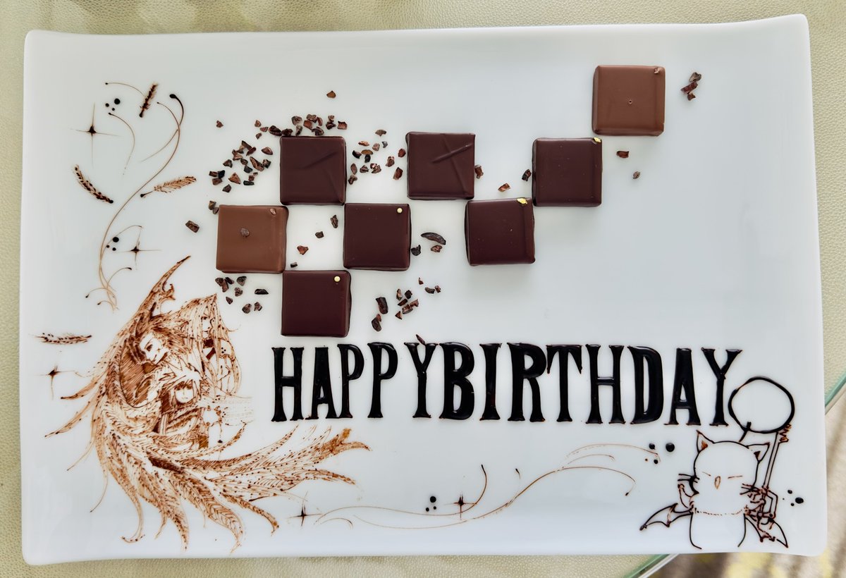 すごいものをもらった！
感謝感動。ありがとうございます。

#チョコレートアート #chocolateart