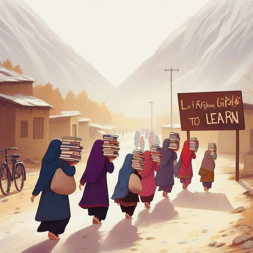 Don't waste time just start educating girls!
#LetAfghanGirlsLearn 
#EducationForAll 
#LetHerLearn 
#PenPathGirlsEduCampaign
#PenPathVolunteer
