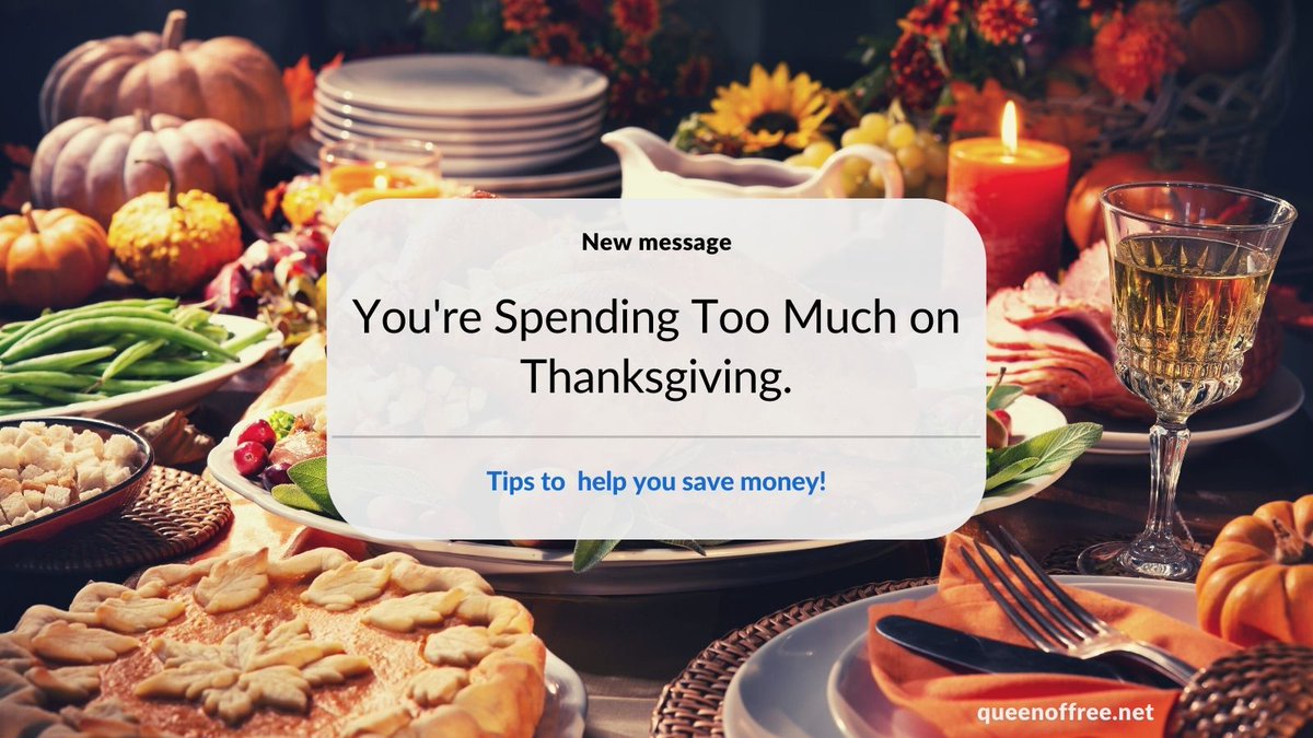 Join me on <a href="/WTHRcom/">WTHR.com</a> this morning as <a href="/ginaglaros/">Gina Glaros</a> and I chat about how to feast for less this Thanksgiving. Read the tips here: queenoffree.net/2023/11/thanks…