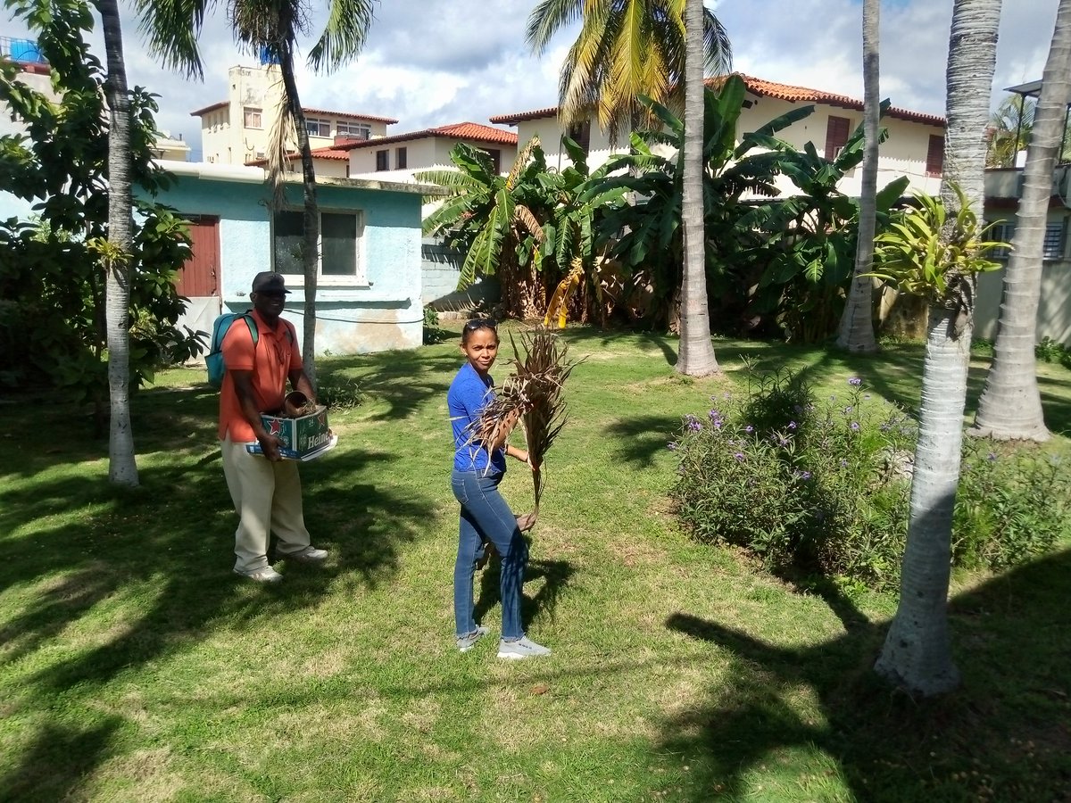 LeyanisOlivar16's tweet photo. Unidad entre el SINTED y la Dirección General de Educación #LaHabana en limpieza e higienización. #LaHabanaDeTodos #VaPorMas #EducaLaHabana @DirectEducaHab @YanetHzP https://t.co/TlOzHSYAb6
