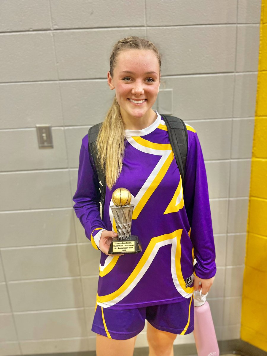 baileyclairedav's tweet image. High School Basketball All Tournament Team! Wishing the best to my Bombers Girls! @BombersGldNat18 missing y’all!💛💛
