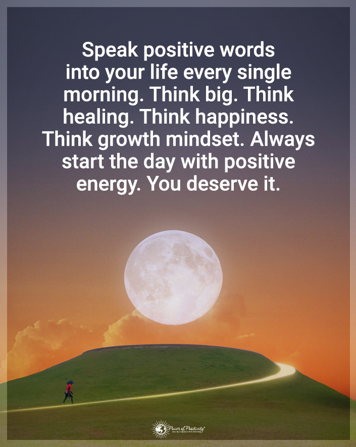TrainingMindful's tweet photo. “Speak positive words into your life ever single morning…” https://t.co/dGONg8kYlz