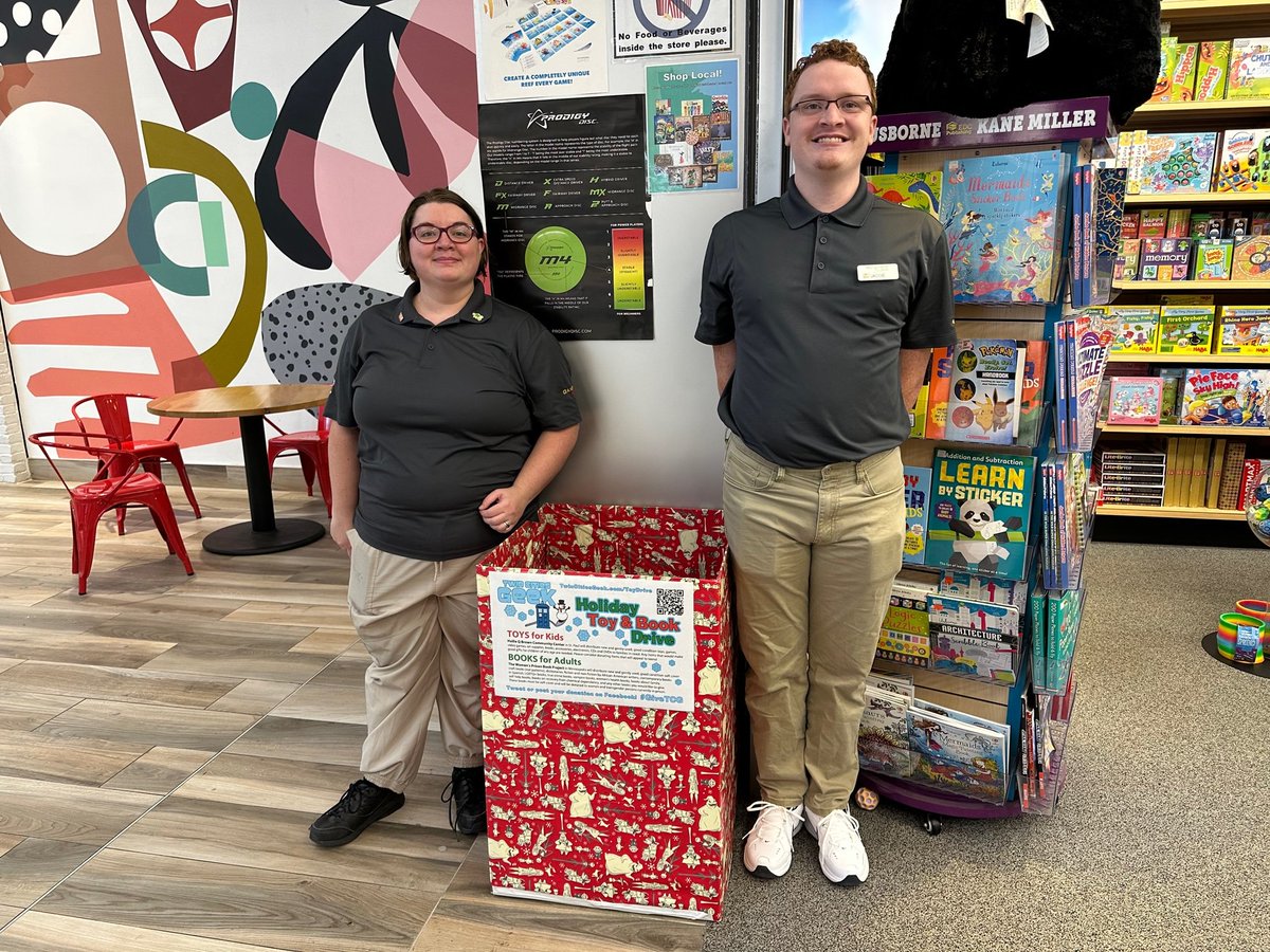 You can donate to the ninth annual Twin Cities Geek Holiday Toy &amp; Book Drive at Games by James (<a href="/GamesByJamesInc/">Games by James</a>) in Roseville, MN! #GiveTCG 🎁 TwinCitiesGeek.com/ToyDrive