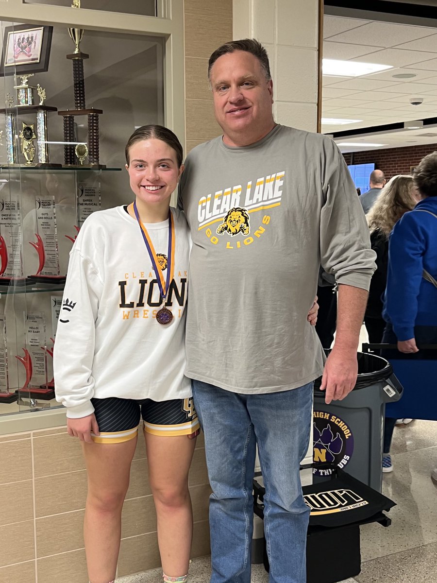 TSmithWyffels's tweet photo. First high school wrestling tournament today for Gracey. 5th place out of 26. Great Job Gracey! https://t.co/CWrB3qkRpg