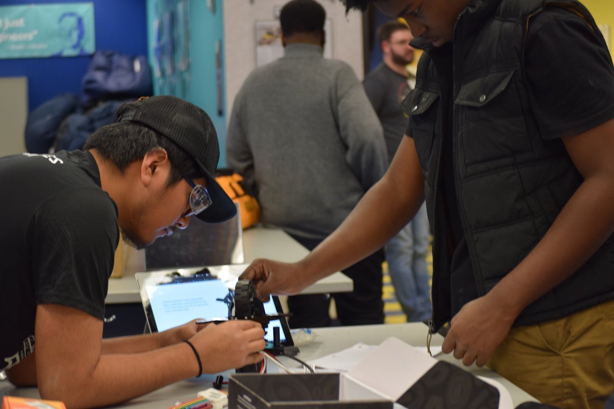 Today was our team's last FTC workshop, and we couldn't be more proud of how far they've come. Thank you so much to k9.0 Robotics for being with us every step of the way and helping us live up to our motto, "Detroit strong."