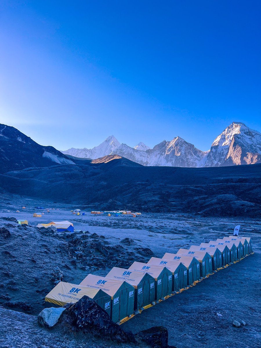 VyktorEm's tweet photo. Some of my captured base camp moments. Ama Dablam, in the Everest region of the Himalayas, Fall 2023 https://t.co/GMG9n6bfMi