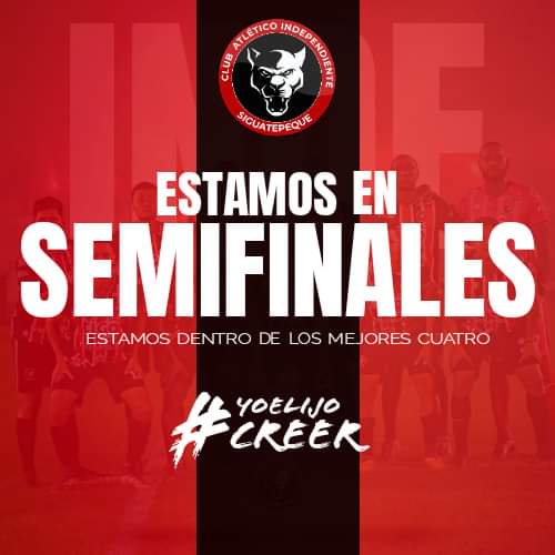 Club Atletico Independiente Siguatepeque - Este sábado jugamos la ultima  jornada de las vueltas regulares y vamos por el primer lugar del grupo  🇾🇪❤️🖤 Vamos por esos 3️⃣ puntos Este sábado es