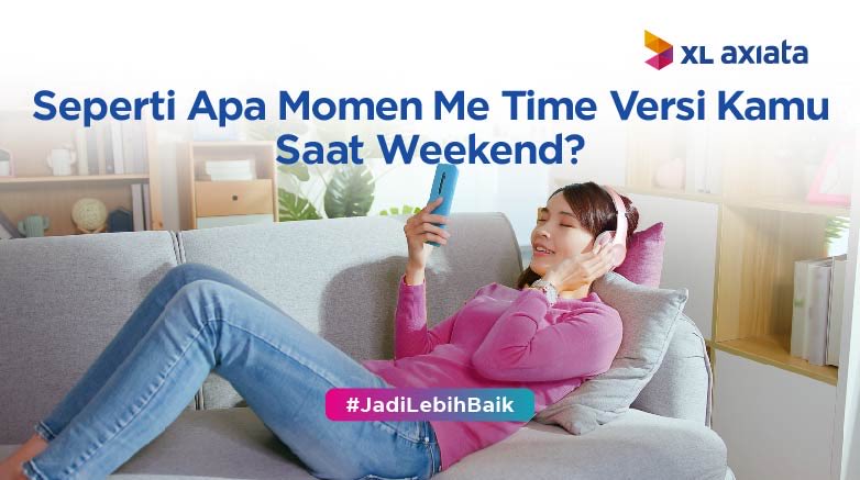 XLSMART's tweet photo. Momen me time jadi kunci penting dalam menjaga keseimbangan hidup. Bukan hanya sekadar istirahat, tetapi juga jadi kebutuhan untuk merawat kesehatan mental dan emosional kita.

Ceritain dong apa aja yang kamu lakukan saat momen me time di akhir pekan ini!

#JadiLebihBaik https://t.co/UJwjEVtzpy