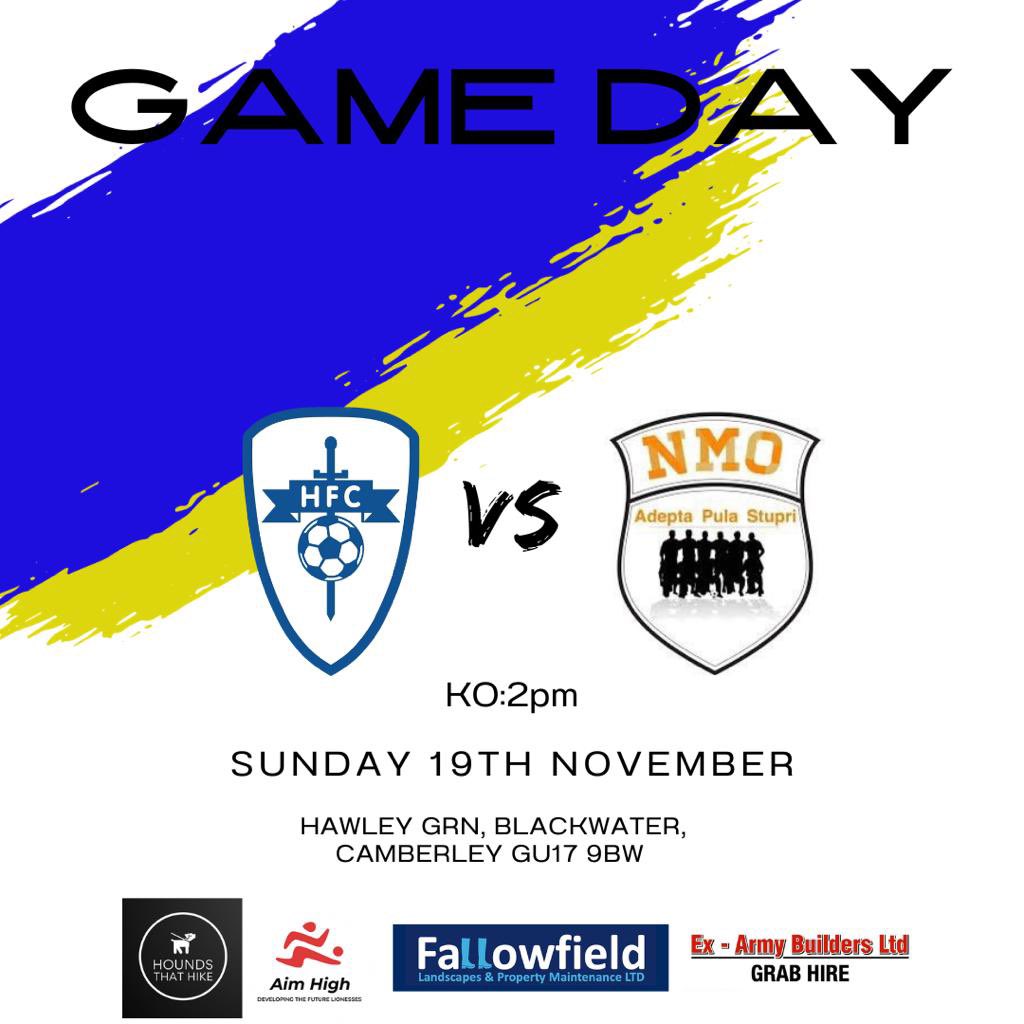 Next up we take on NMO Ladies FC in the second round of the Hampshire cup !! 

Game is to be played at our home ground, all support welcome and appreciated ⚽️

Let’s go ladies 💙⚽️