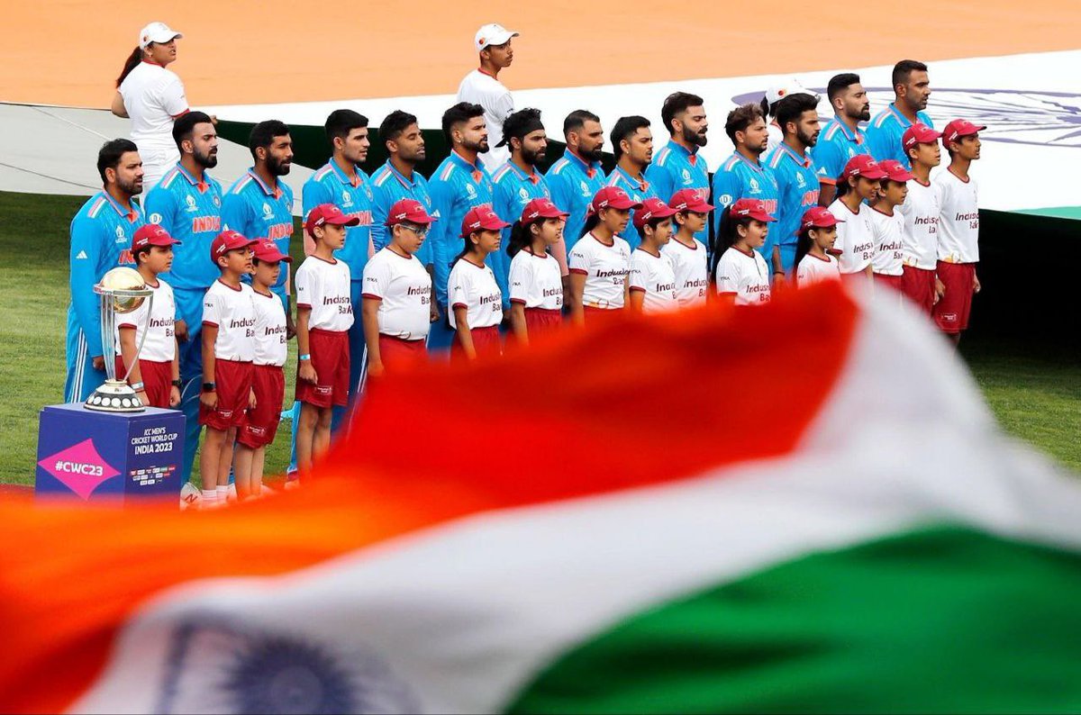 इंशा अल्लाह फ़तह होगी ! 🇮🇳
नसरूम मिनल्लाहि व फ़तहुन क़रीब 🇮🇳✌🏻

#TeamIndia #FinalMatch
#INDvsAUSfinal