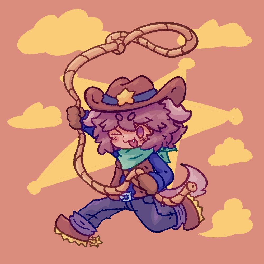 SillyDogJoe's tweet image. #Joevember 13 - Yeehaw