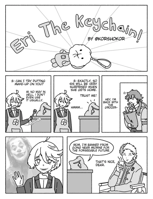 The life of a keychain (Part 12)  
#水星の魔女 #G_Witch #スレミオ 