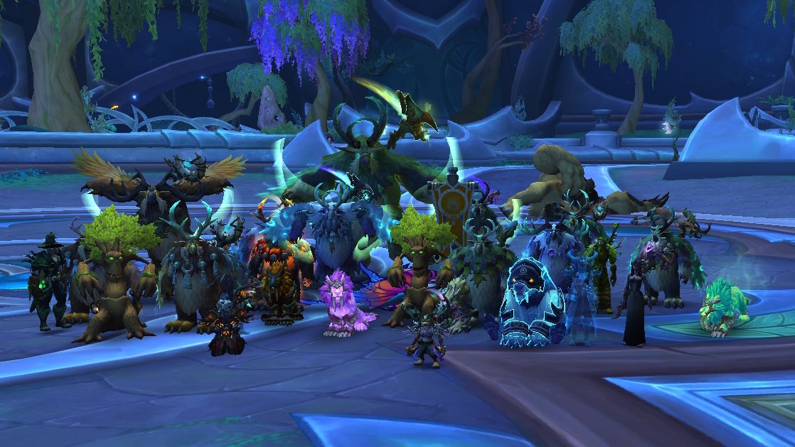 CultofElune's tweet photo. 3 more bosses down this evening! It was a GRRREAT first week for our all druid progression raid finishing up with a total of 6/9 N bosses down on our first weekend back! #alldruidraid #alldruidguild #cultofelune #amidrassil #wowdruid #druidsofstromrage https://t.co/fBzl5DoQ2A