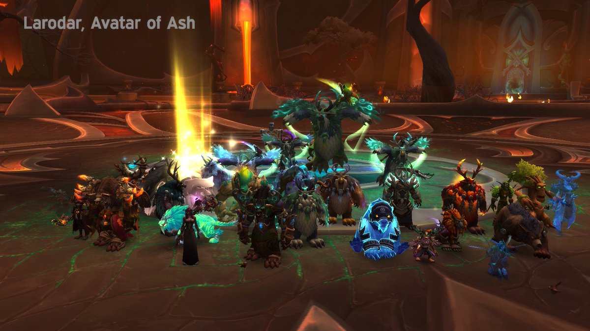 CultofElune's tweet photo. 3 more bosses down this evening! It was a GRRREAT first week for our all druid progression raid finishing up with a total of 6/9 N bosses down on our first weekend back! #alldruidraid #alldruidguild #cultofelune #amidrassil #wowdruid #druidsofstromrage https://t.co/fBzl5DoQ2A