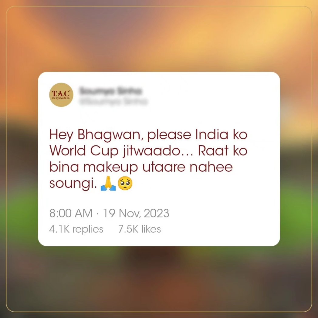 Bread pakode ki kasam, please jitwaado 🇮🇳🙏🤙🥺
.
.
#INDvsAUSfinal #WorldcupFinal