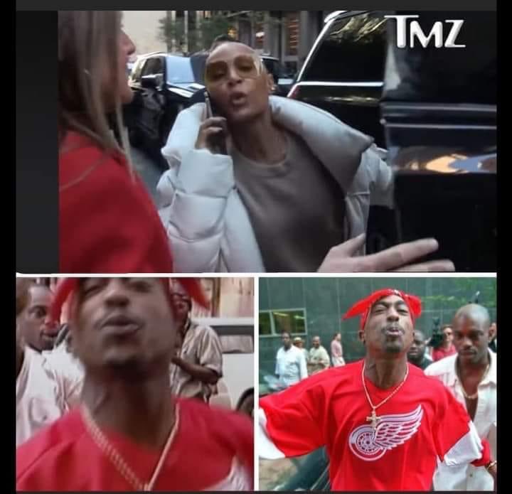 faiththegemini's tweet photo. she wanna be Tupac so bad https://t.co/TdBKBymLEt