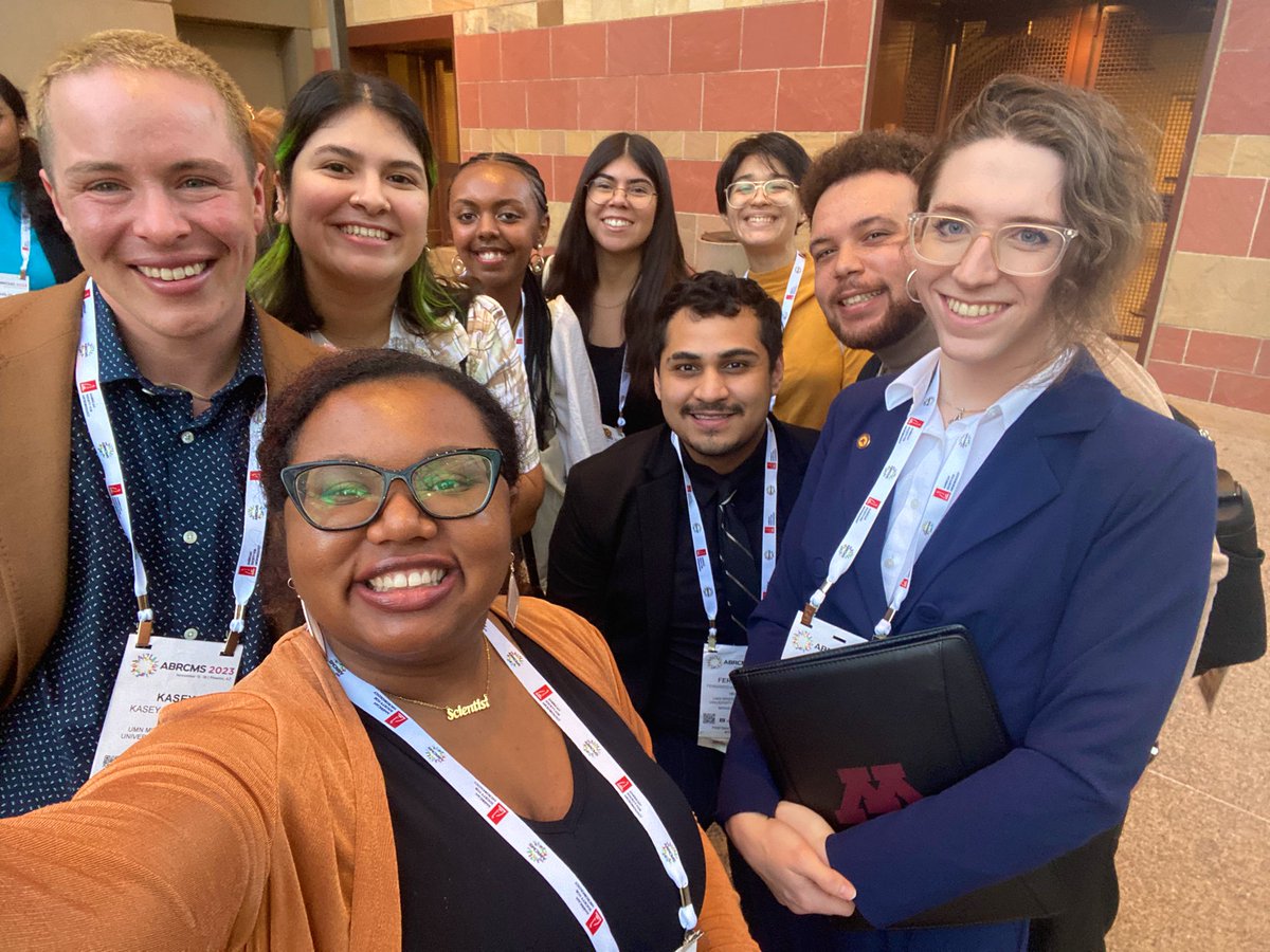 HeyDrDukes's tweet photo. Thoroughly enjoyed bringing my wonderful @MINDScholars to #ABRCMS2023 💙

I’m so glad for their continued professional development, scientific growth &amp; bonding as a cohort 🤗

Also HUGE congrats to @Michaelle_Eva for winning an award for her outstanding poster presentation!! 🎉👏🏾 https://t.co/RWMpJeK4Ay
