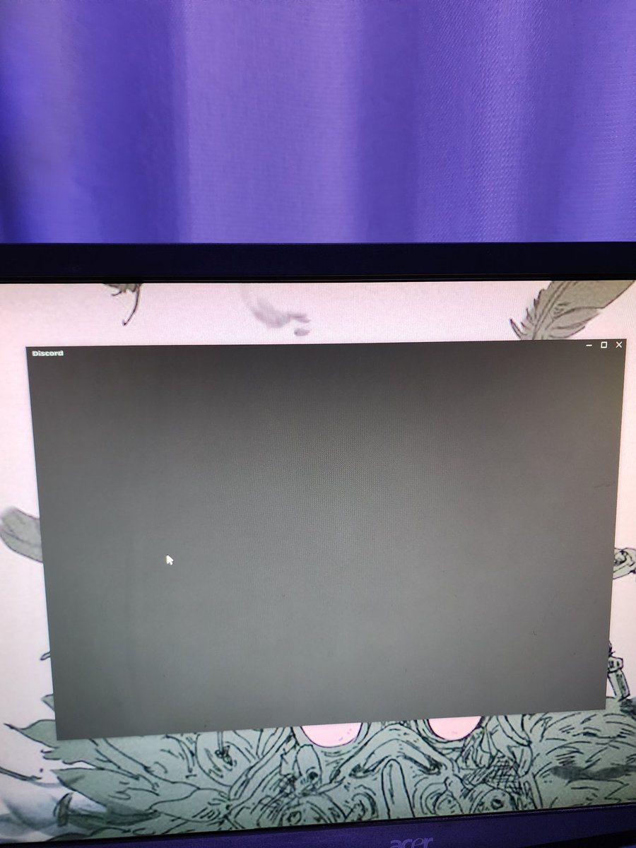 Faithho2's tweet photo. @discord how do I get this fixed?  I have done everything I can think of. It's been 2 days https://t.co/RjXiXAagLn
