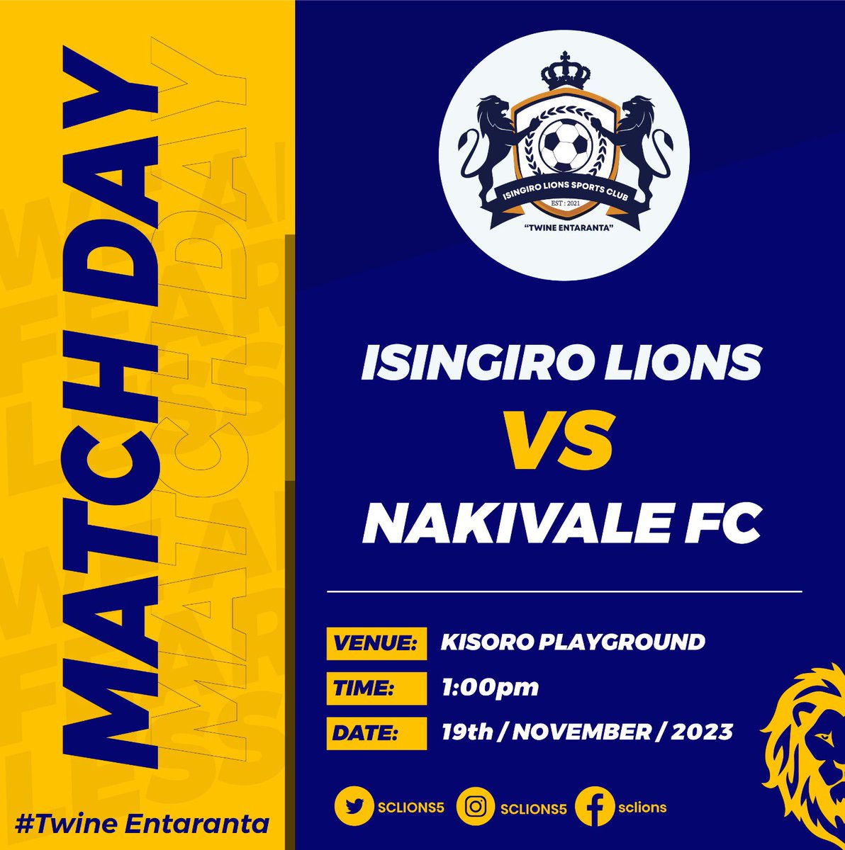 ISINGIRO LIONS SC⚽️ tweet media
