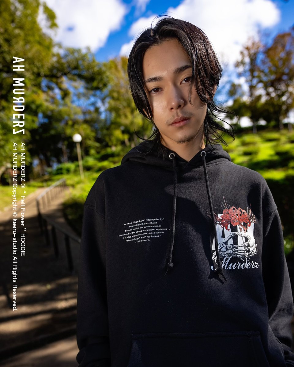 お買い逃しなく !!!!! AH MURDERZ “ Hell Flower “ HOODIE Color