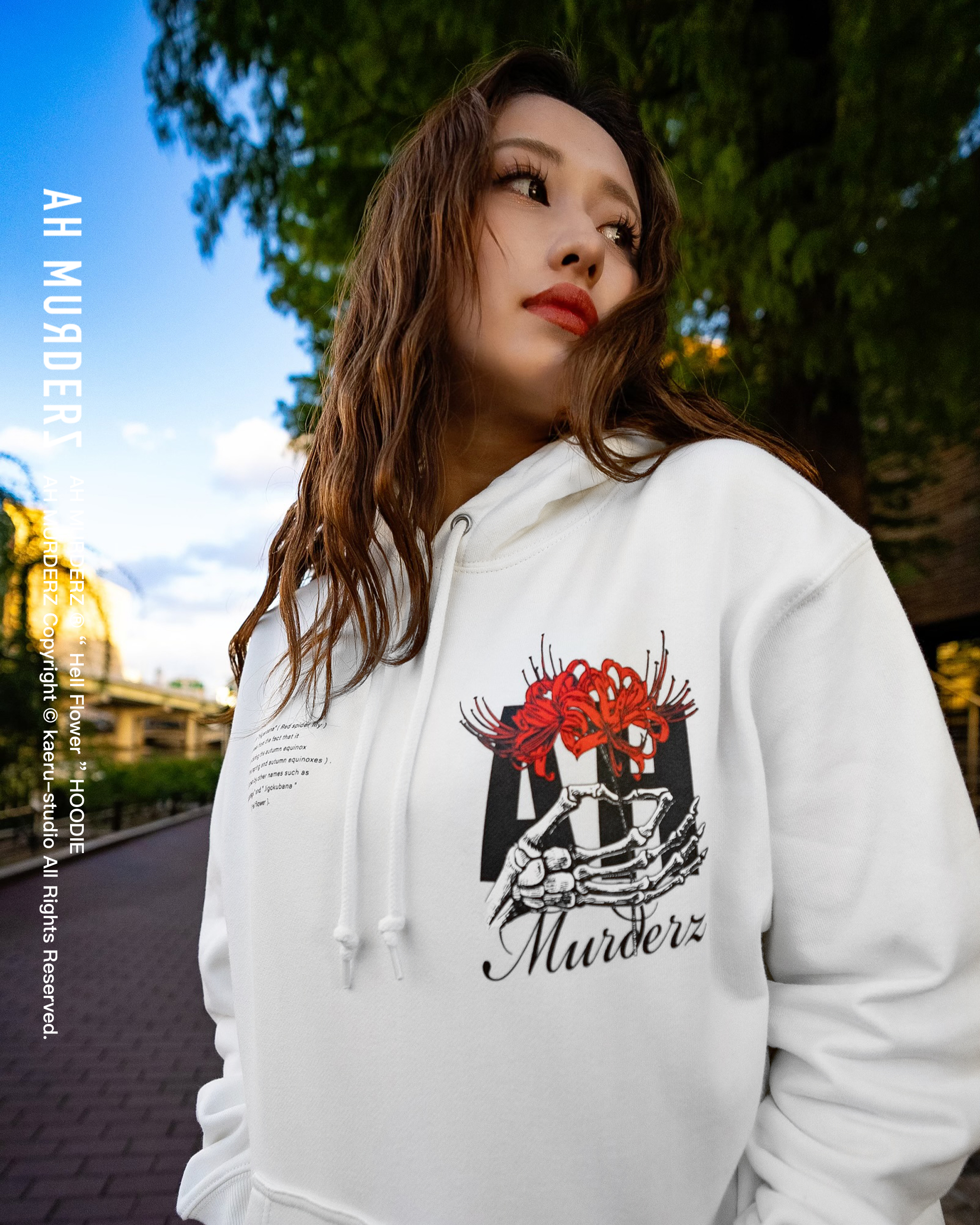 ahmurderzah murderz tie-dye hoodie limited50