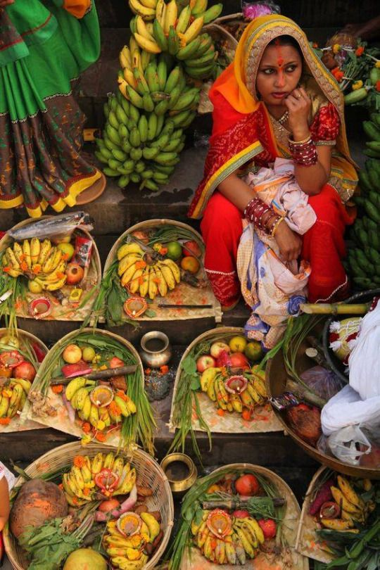 hathyogi31's tweet photo. || Are you aware that Chhath Puja is one of the oldest festivals mentioned in our scriptures? ||

Chhath Puja, an ancient festival documented in our Puranas and Mahabharata, holds significance as it symbolizes the number 6. The festival is observed on the 6th day of the Kartik month or Kartik Shukla Shashti. 

While the festival spans four days, the focal Chhat celebration occurs on the 6th day, also known as Surya Shashti. The number 6 holds special importance in Chhath. Devotees worship the Sun and Chhathi Maiya, two different ditties, during the Chhath Puja festivities.

The exact origins of this festival remain ambiguous, but it is believed to be connected to the Surya Upasana performed by Yuddhishthir, as mentioned in Section 3 of the Aranyaka Parva of the Mahabharata.

Chhath Puja is sometimes linked to Goddess Usha, but misconceptions exist regarding her role. While some consider her to be the wife of Surya Dev, others identify her as the mother or sister of Surya. It's essential to clarify that Usha and Chhathi Maa are different deities. 

Let's delve into the relationship of Surya Dev's actual wife. Randal Devi, the sole and authentic wife of Surya, is the daughter of Vishwakarma. She transformed herself into Chhaya and created a clone, named Sangya. 

On the other hand, Usha is a Vedic goddess described in the Rig Veda. Rigvedic hymn 1.48 portrays her as riding in a hundred chariots, unveiled by the daily arrival of light. She is depicted as the force that sets all motion into life and inspires all life into motion, urging people to fulfill their duties. This association between the sun and Usha has led to the belief in a connection between them.

But NOTHING IS MENTIONED ABOUT THE RELATIONSHIP OF SURYA AND USHA IN VEDA. 

Now, who is chhathi maiya, then?

According to the Shvetashvatara Upanishad, the Supreme Being (Parmatma) divided into two parts to facilitate the creation of the entire universe. The human form (Purus) was on the right, while nature (prakriti) was on the left. 

In the Prakriti Khand of the Brahmavaivart Purana, it is mentioned that a significant aspect of the goddess of nature, Prakriti Devi, is referred to as Devasena. As the sixth part of nature, this goddess is widely known by the name Shashthi i.e Chhathi Maiya. According to the Puranas, it is believed that all these goddesses collectively safeguard humanity, ensuring their protection and longevity.

In an alternate tale, there existed a monarch named Priyavrata and his consort, Malini, who were childless and deeply distressed by this circumstance. Seeking to remedy this, King Priyavrata conducted a sonishti yajna with Maharishi Kashyap. The yajna proved successful, leading to the queen's pregnancy. However, their joy was short-lived as the newborn son did not survive. Filled with sorrow, the royal couple abandoned hopes of parenthood. Overwhelmed by despair, King Priyavrat contemplated suicide.

In the moment of crisis, the benevolent Shashthi Devi (Devasena, Chhathi Maiya) appeared and conveyed to the king that sincere worship would bring forth the blessing of a child. King Priyavrat heeded the advice and earnestly worshiped Goddess Shashthi on the Shashti Tithi of Kartik Shukla. Pleased with his devotion, the goddess granted her blessings. Since that propitious day, the Chhath festival has been commemorated annually on this date.

There exists no direct connection between Chhathi Maa and Surya Dev. However, the question arises: why do we worship the sun during Chhath?

As per our scriptures, specific dates have been designated for the worship of each deity, such as Ganesha on Chaturthi and Vishnu on Ekadashi. Similarly, the sun is revered on Saptami. Similarly, the sun is venerated on Saptami, as indicated by terms like Surya Saptami and Rath Saptami. 

However, the uniqueness of Chhath lies in the worship of the Sun on Shashthi. In the Suryashthi fast, both Brahma and Shakti are honored together. Those observing the Chhath fast receive blessings from both deities, making it particularly special in this form of worship. 

Additionally, according to a tale from the Mahabharata, Karna, a devout follower of Surya Dev, offered 'arj' (Chhath ritual offerings) to Surya Dev daily during his bath. Legend has it that every year on the Saptami Tithi of Kartik Shukla, Karna performed a special kind of puja. The people of Ang, present-day Bhagalpur in Bihar, embraced and followed this tradition. It is widely recognized that Biharis played a pivotal role in popularizing and making this tradition and festival well-known, thus providing a meaningful context to its significance.

It is also noteworthy that in ancient times, sun was regarded as a significant deity worldwide, be it Maya Civilization, Egyptian Civilization, Mesopotamian Civilization, Harappan Civilization or Japanize. All these civilization got vanished but, Biharis are still carrying it with same values.
