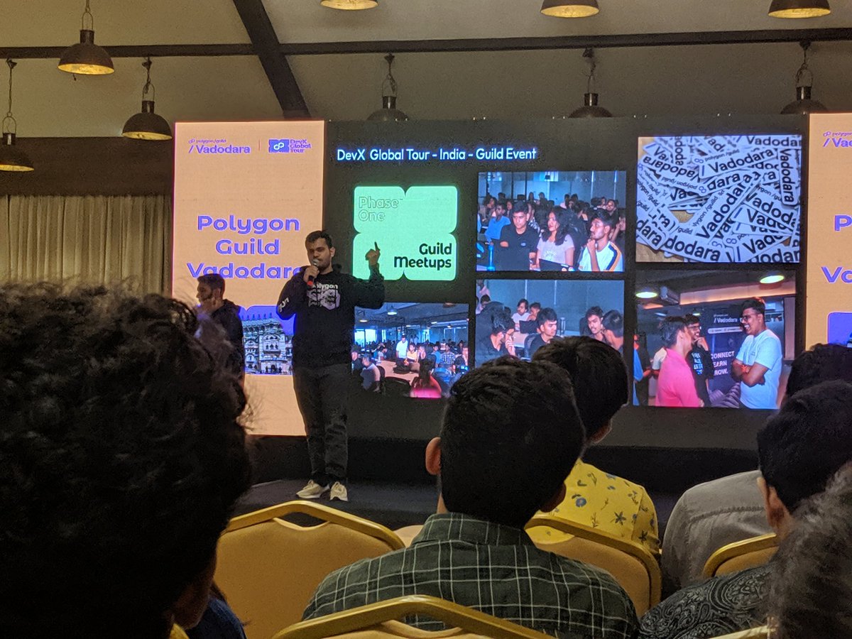 Web3Alterego's tweet photo. @0xrahul @PolygonVadodara @0xPolygon DevX Global tour reaches  @PolygonVadodara 

#PolygonVadodara #DevXGlobalTour https://t.co/LlEMREYYZ3