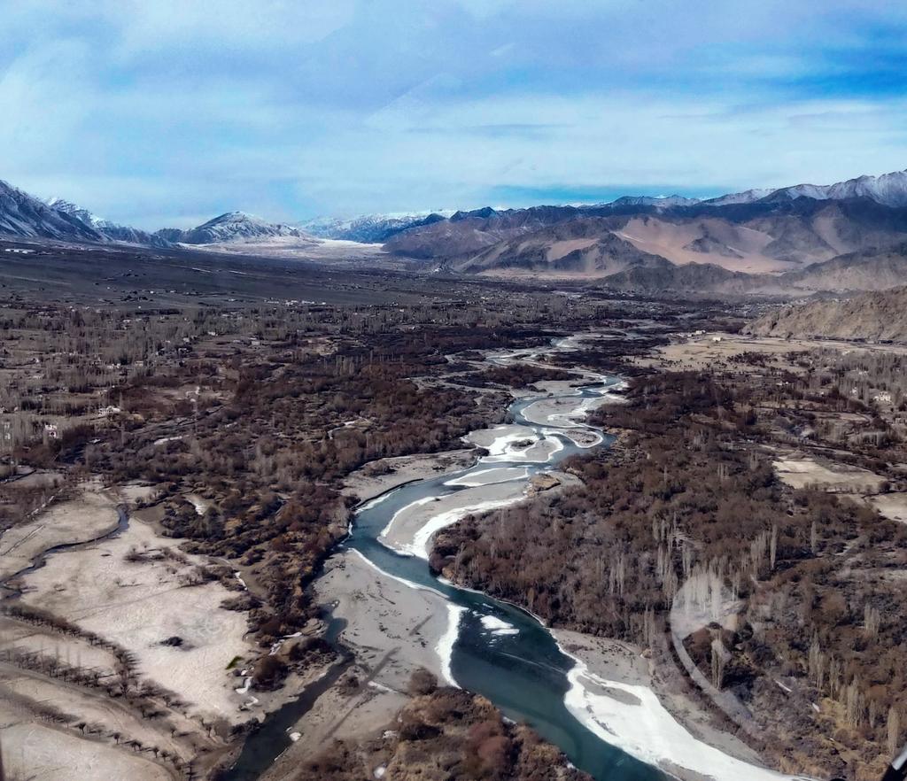 Indus at Leh #nature #Ladakh #Himalayas #Indus #NaturePhotography