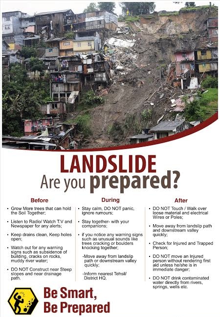HP_SDRF's tweet photo. Things You Can Do Before, During &amp; After Landslide. 
@himpolice  @ddmakullu  #ddmashimla  @DdmaSirmour  @ddmauna https://t.co/2ykMvkX80o