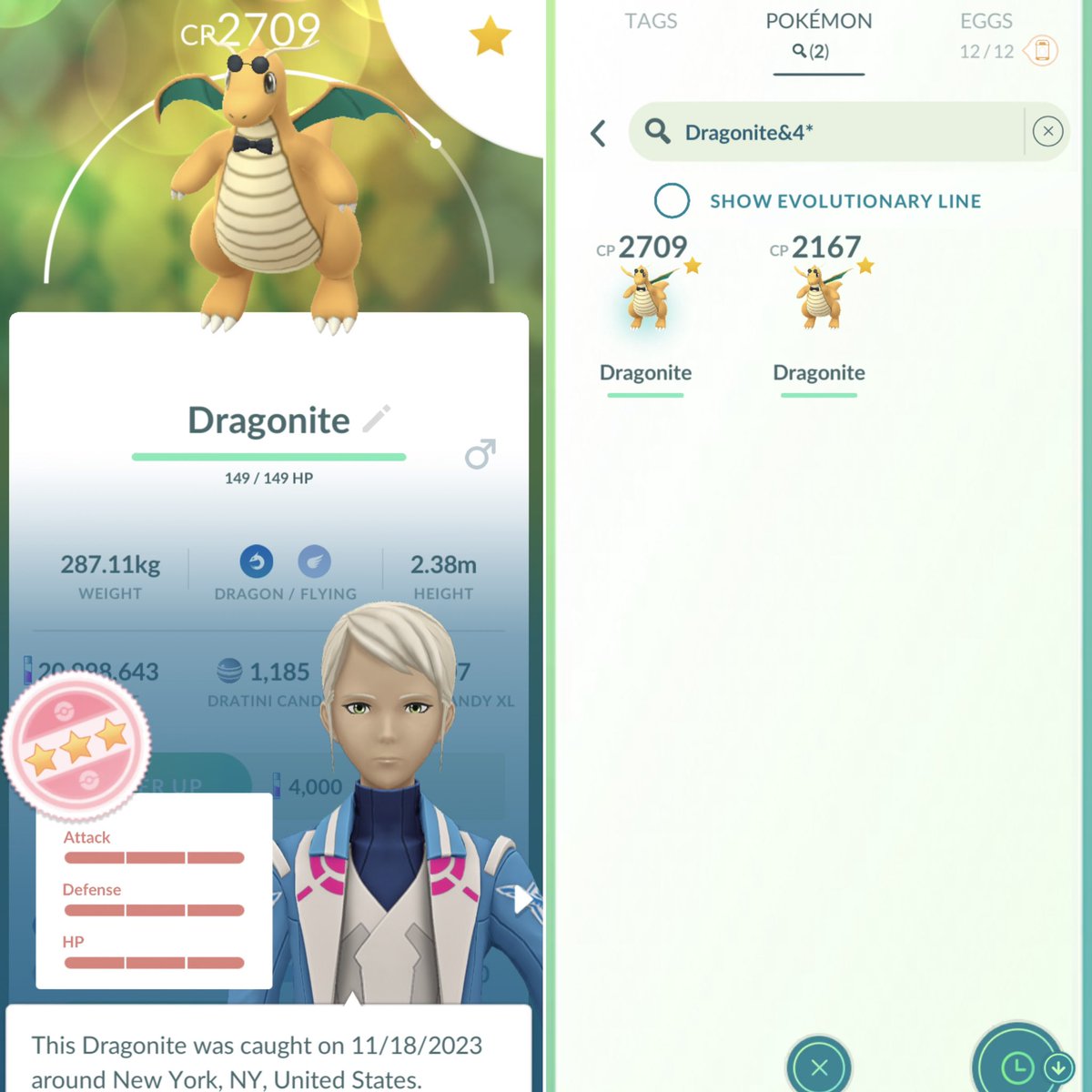 GuarCristian's tweet photo. Another but no shundo 😢💯🍾🎉🎊.!
#PokemonGO #PokemonGOFashionWeek #PokemonGOApp #HundoDragonite #NotShundo https://t.co/6i3N0Rmslv